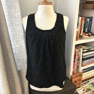 Black spotted blouse